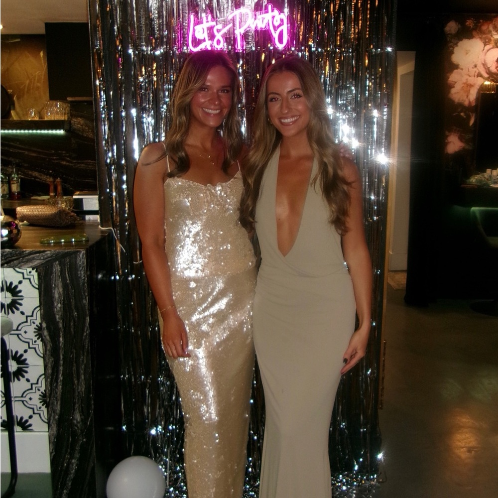 Lovers and Friends X BRIDGET LILIUM SKIRT IN BEIGE NEUTRAL - Picture 6 of 6